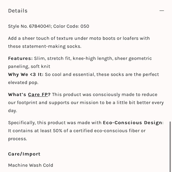 Free people Kim Geometric Knee-High Socks - Picture 2 of 4